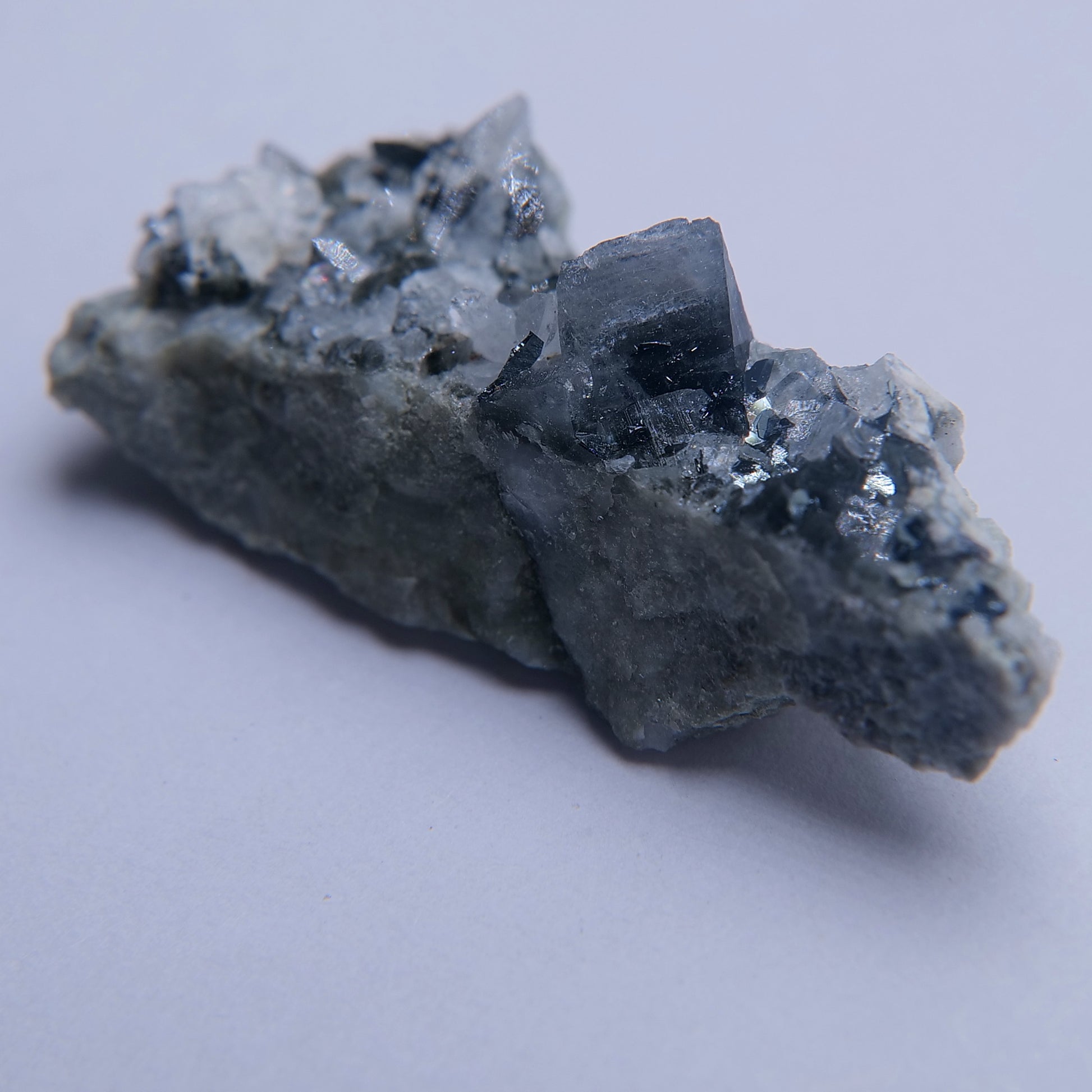 Adularia, Albite & Hematite from St Christophe en Oisans, Isere, France - Thumbnail