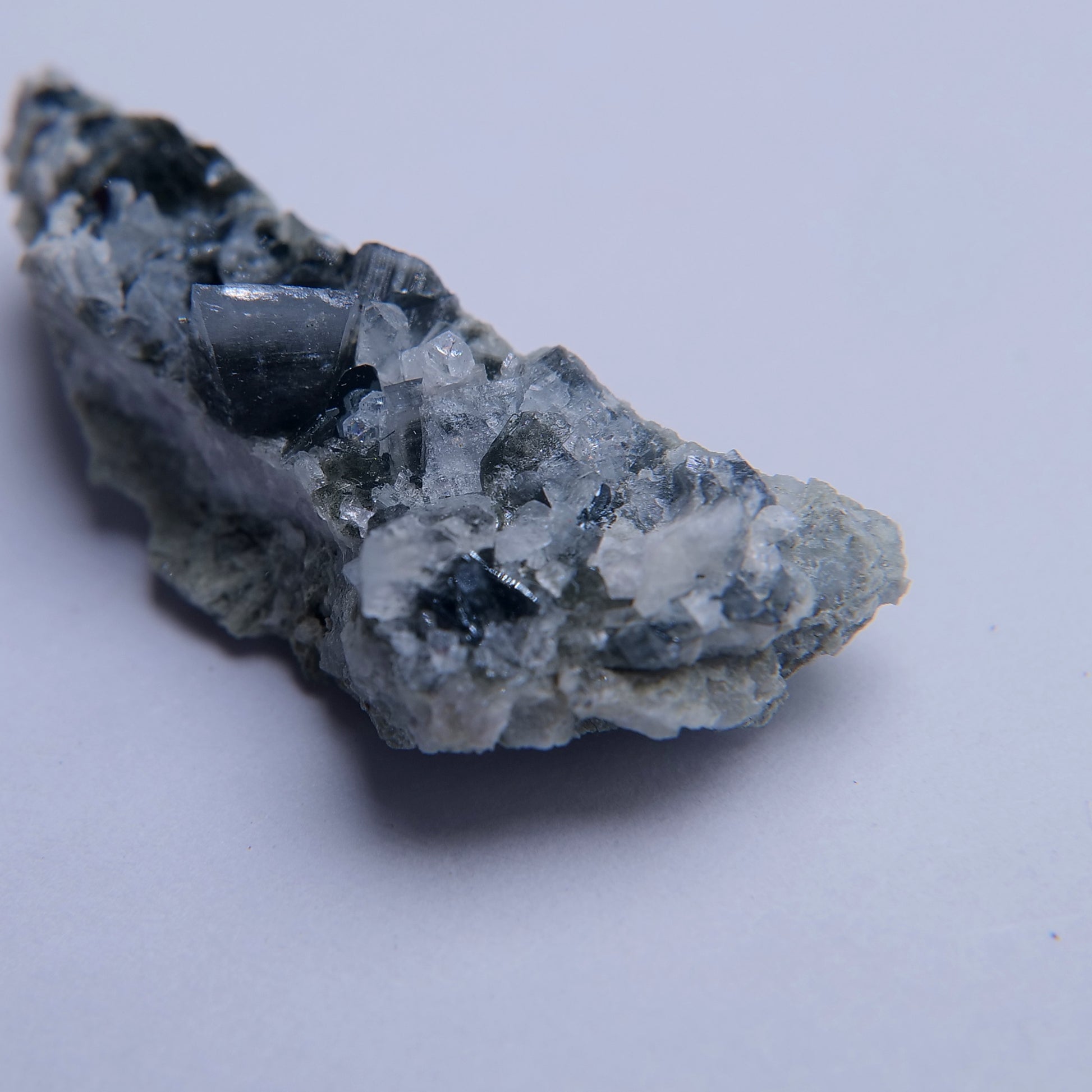 Adularia, Albite & Hematite from St Christophe en Oisans, Isere, France - Thumbnail