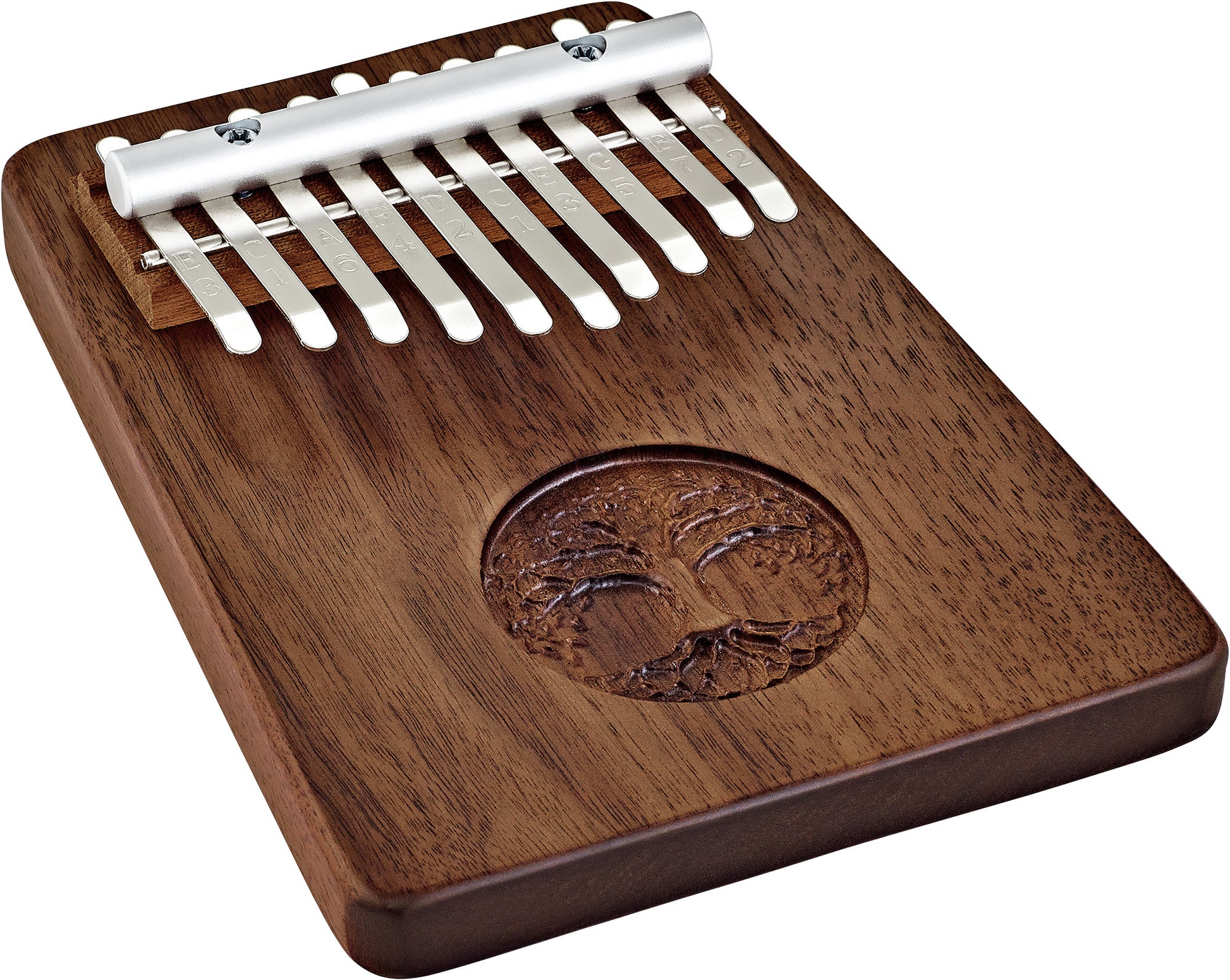 Meinl Sonic Energy Solid "Tree of Life" Kalimba - 10 notes / black walnut at Luna Panther