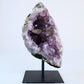 Agate Geode – Brazilian Amethyst on Stand - Luna Panther