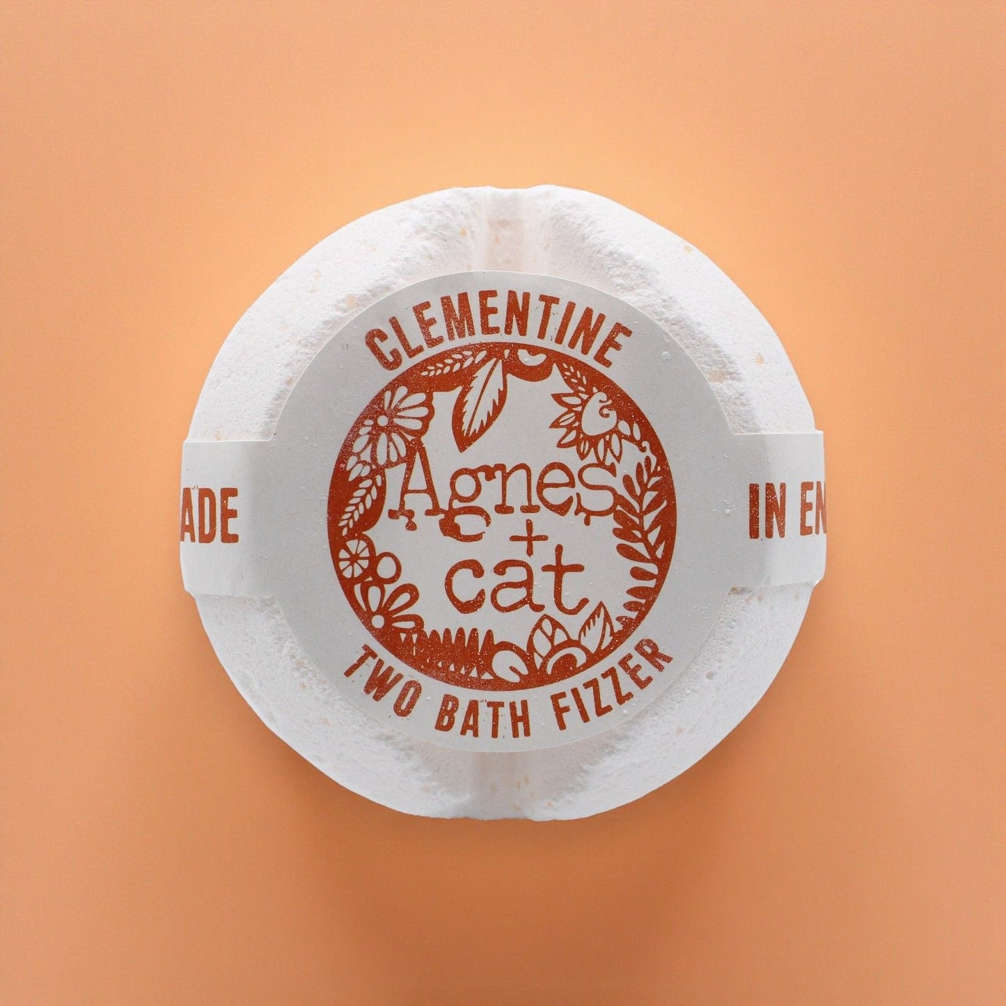 Agnes + Cat Bath Fizzer - Clementine - Luna Panther