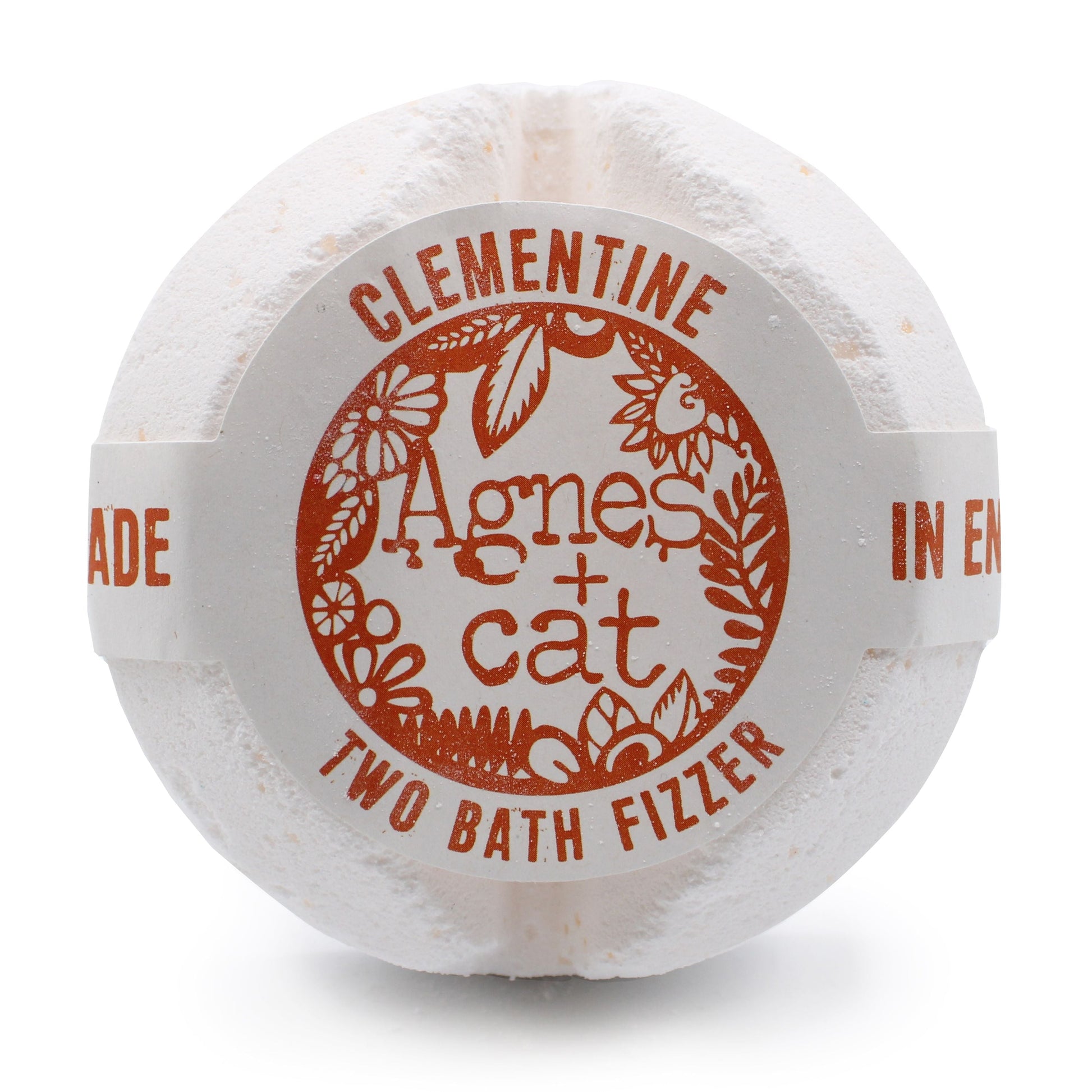 Agnes + Cat Bath Fizzer - Clementine - Luna Panther