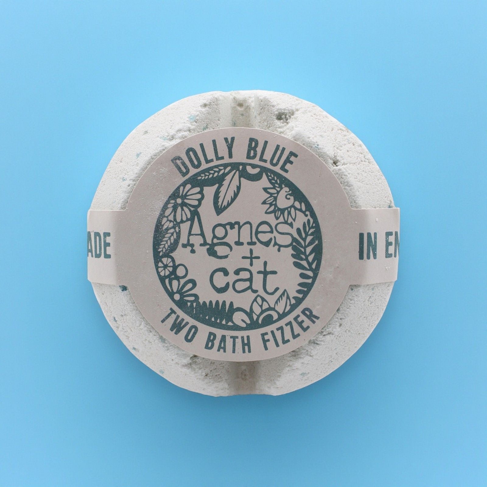 Agnes + Cat Bath Fizzer - Dolly Blue - Luna Panther
