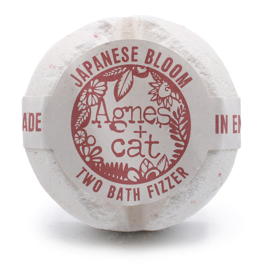 Agnes + Cat Bath Fizzer - Japanese Bloom - Luna Panther
