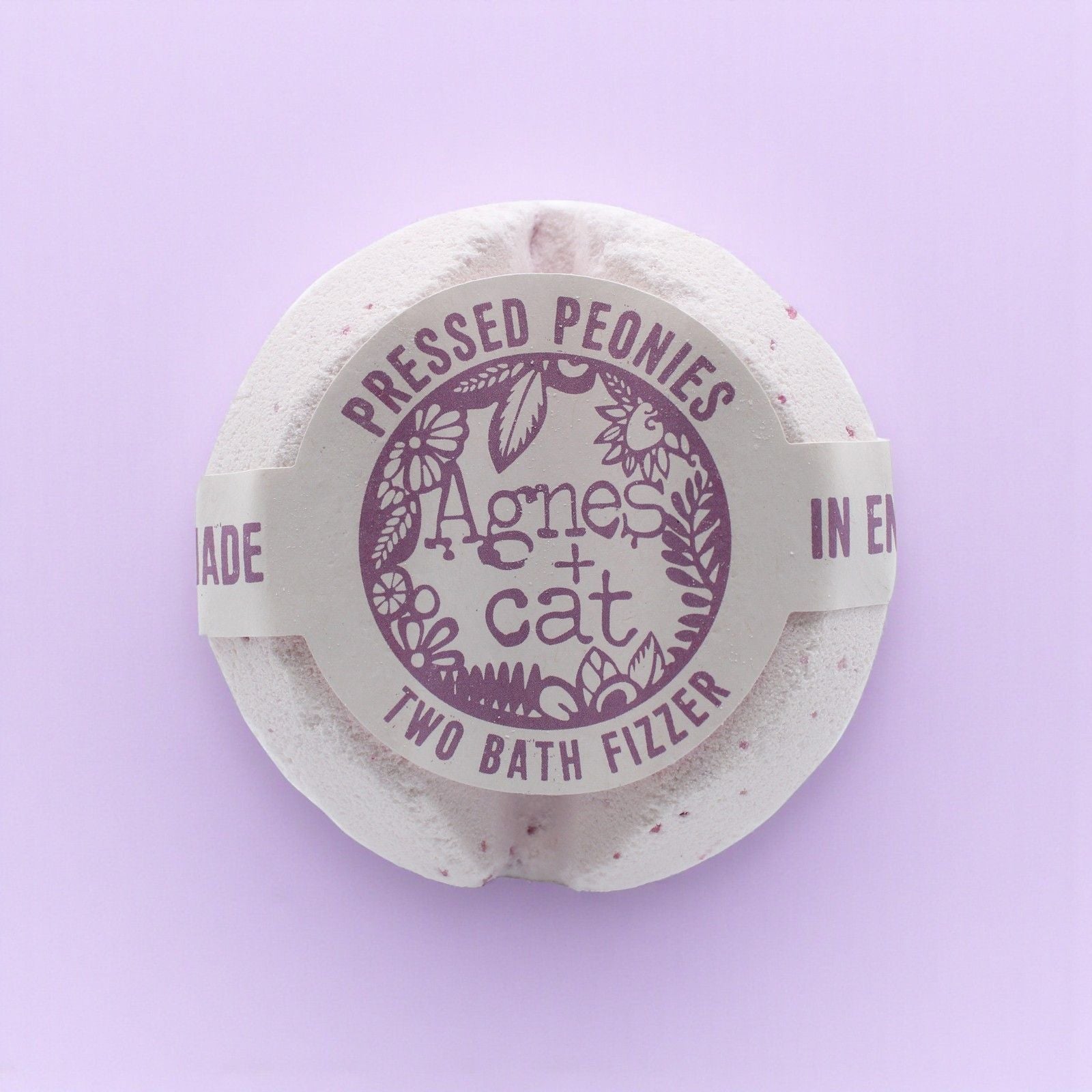 Agnes + Cat Bath Fizzer - Pressed Peonies - Luna Panther