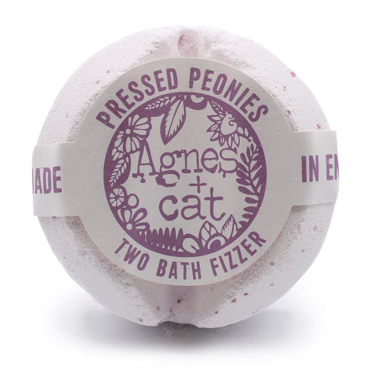 Agnes + Cat Bath Fizzer - Pressed Peonies - Luna Panther