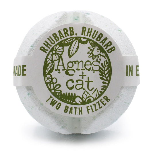 Agnes + Cat Bath Fizzer - Rhubarb Rhubarb - Luna Panther