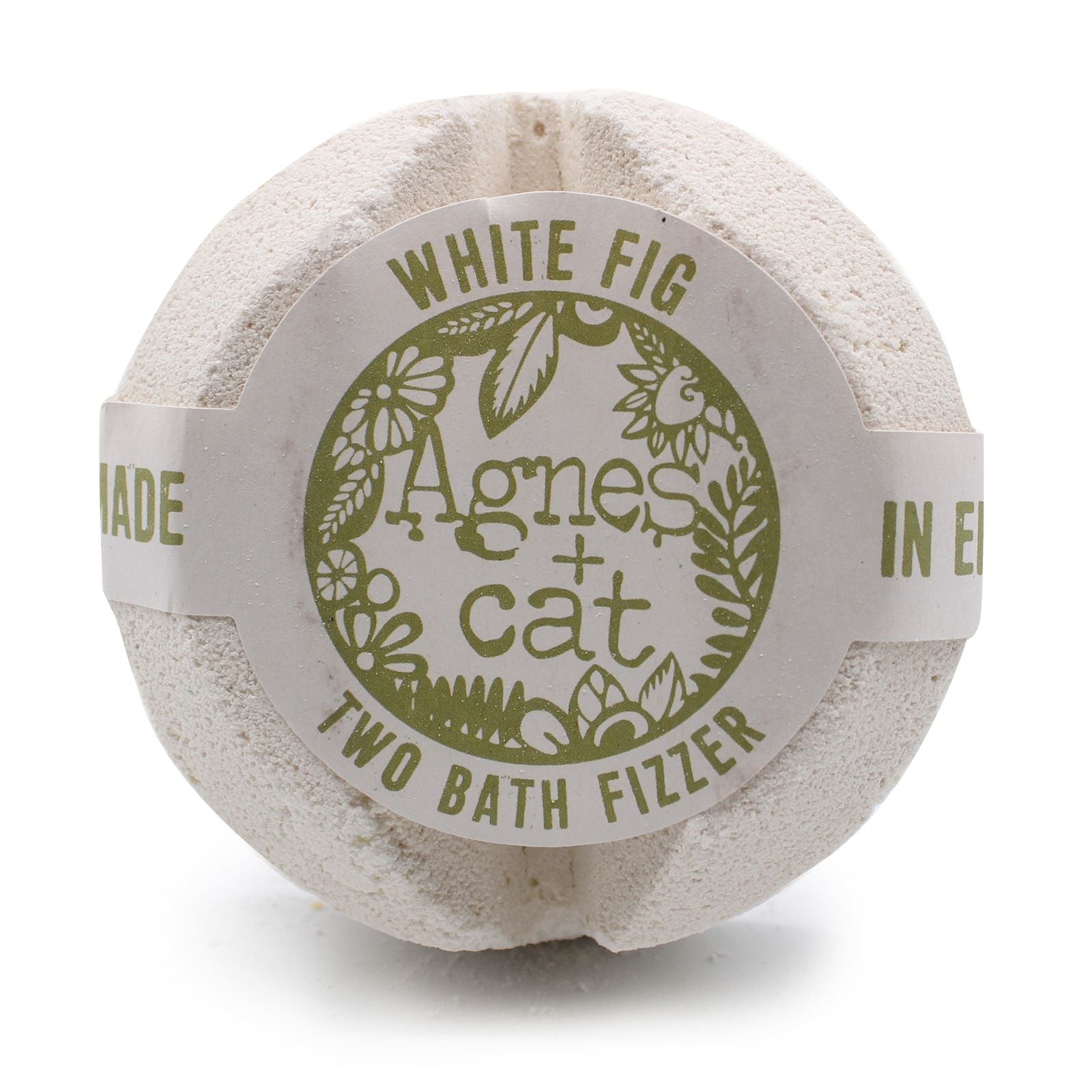 Agnes + Cat Bath Fizzer - White Fig - Luna Panther