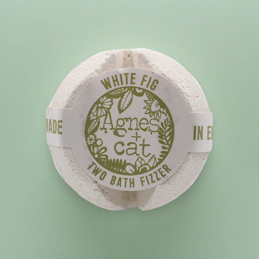 Agnes + Cat Bath Fizzer - White Fig - Luna Panther alternate view
