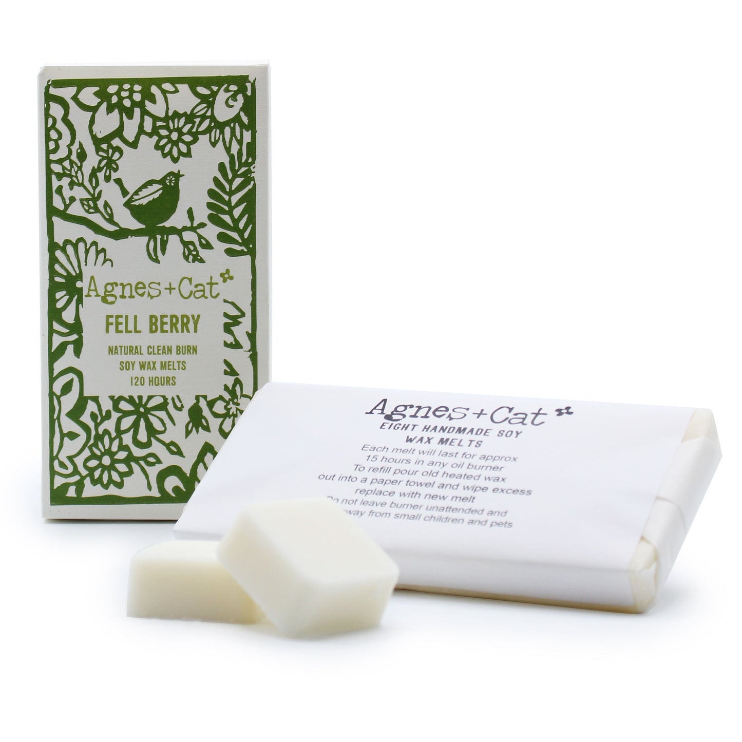 Agnes + Cat Box of 8 Wax Melts - Fell Berry - Luna Panther