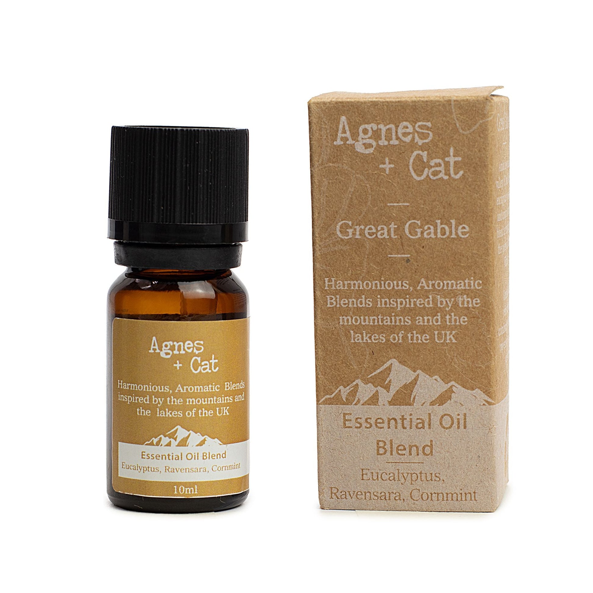 Agnes + Cat Essential Oil Blend - Great Gable - Eucalyptus, Ravensara & Corn Mint - Luna Panther