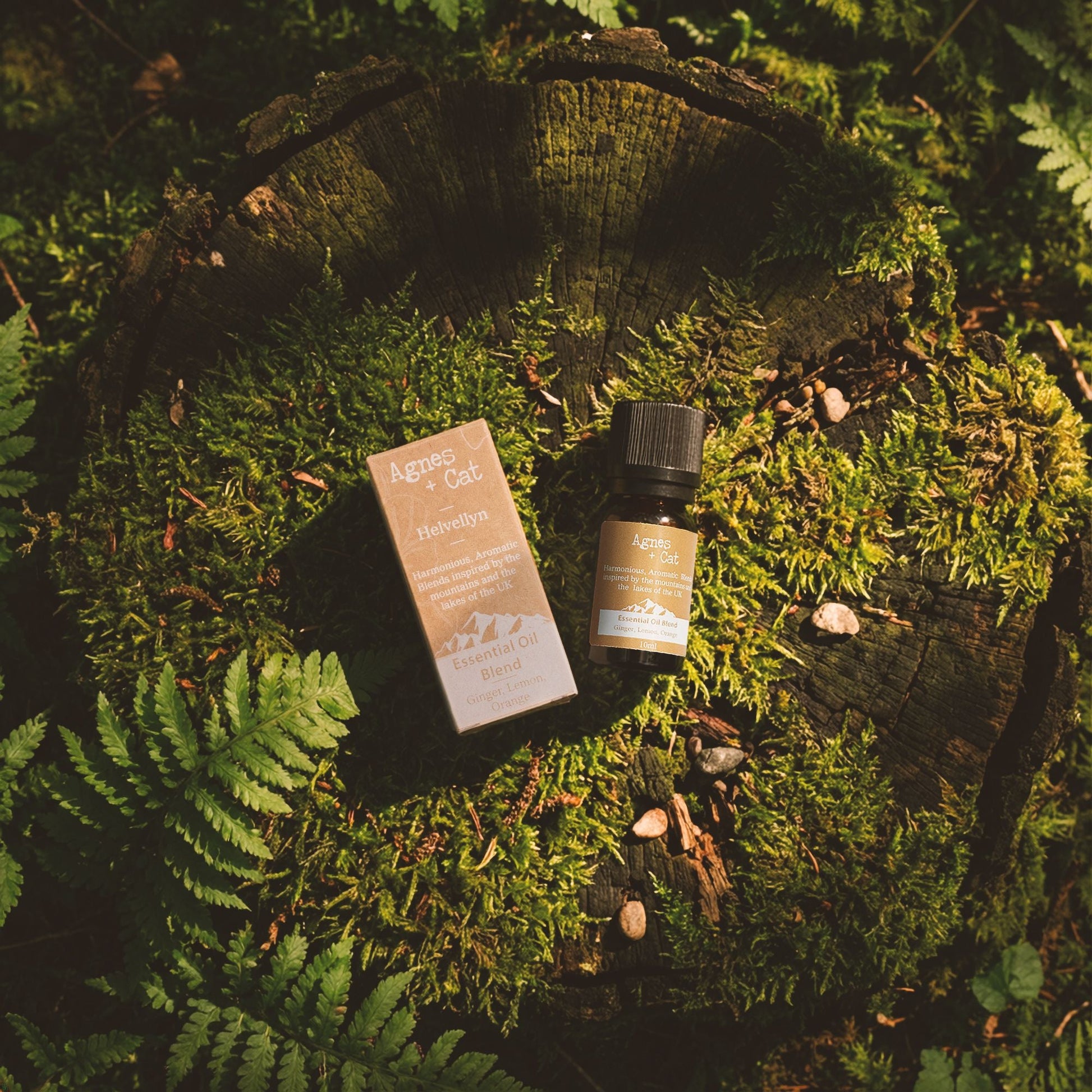 Agnes + Cat Essential Oil Blend - Scafell Pike - Cypress, Tangerine & Ho Wood - Luna Panther