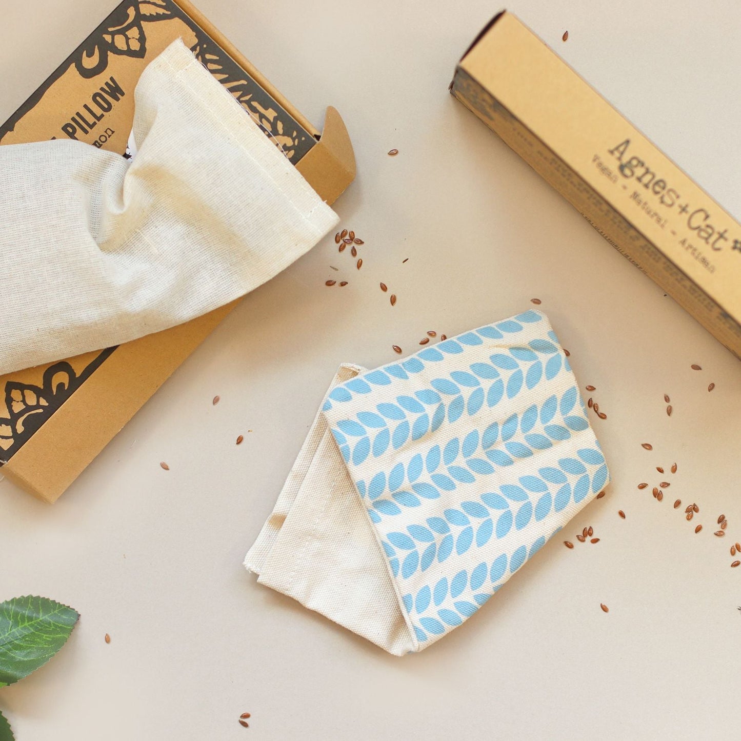 Agnes + Cat Eye Pillow - Becalmed & Destressed - Luna Panther