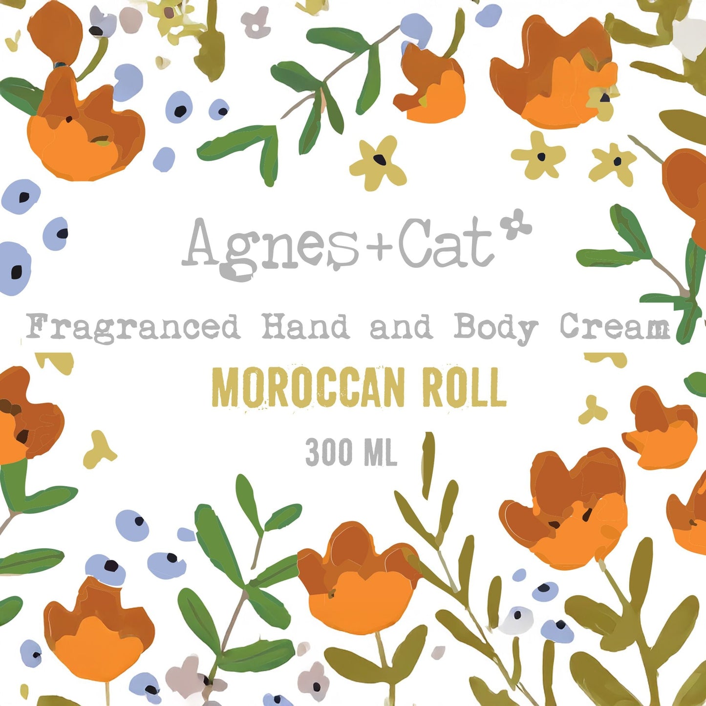 Agnes + Cat Hand & Body Cream - Moroccan Roll - Luna Panther