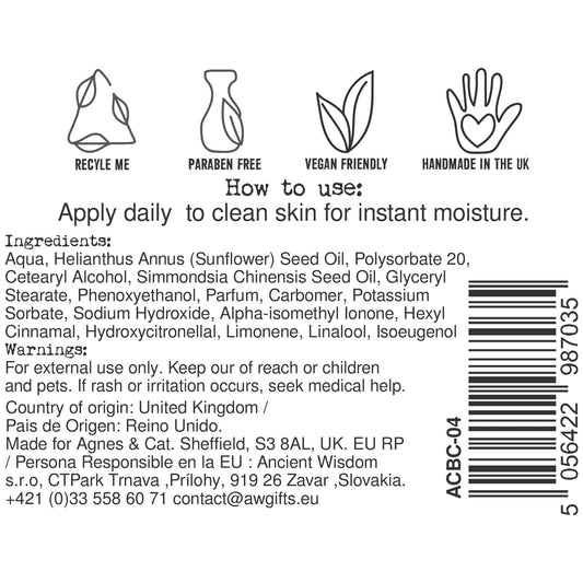 Agnes + Cat Hand & Body Cream - Moroccan Roll - Luna Panther alternate view