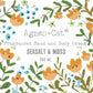 Agnes + Cat Hand & Body Cream - Sea Salt & Moss - Luna Panther