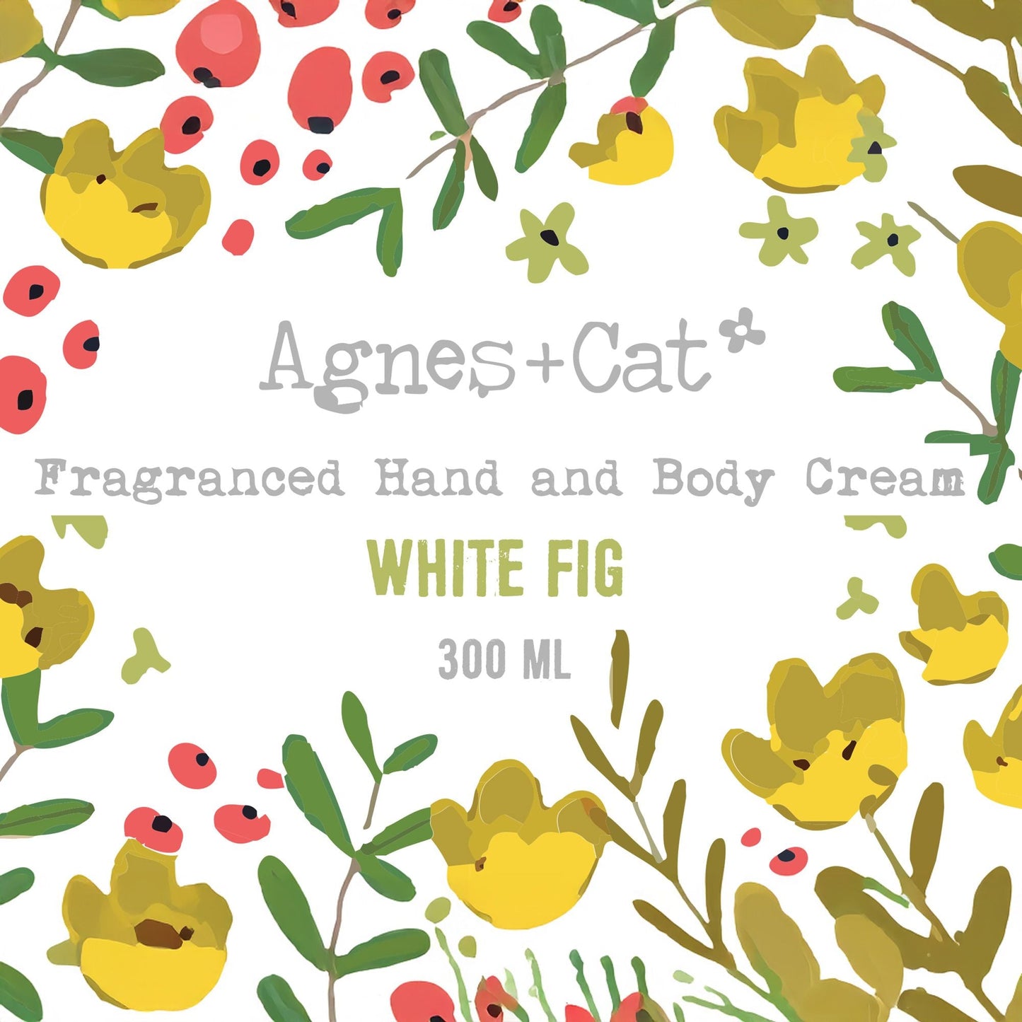 Agnes + Cat Hand & Body Cream - White Fig - Luna Panther