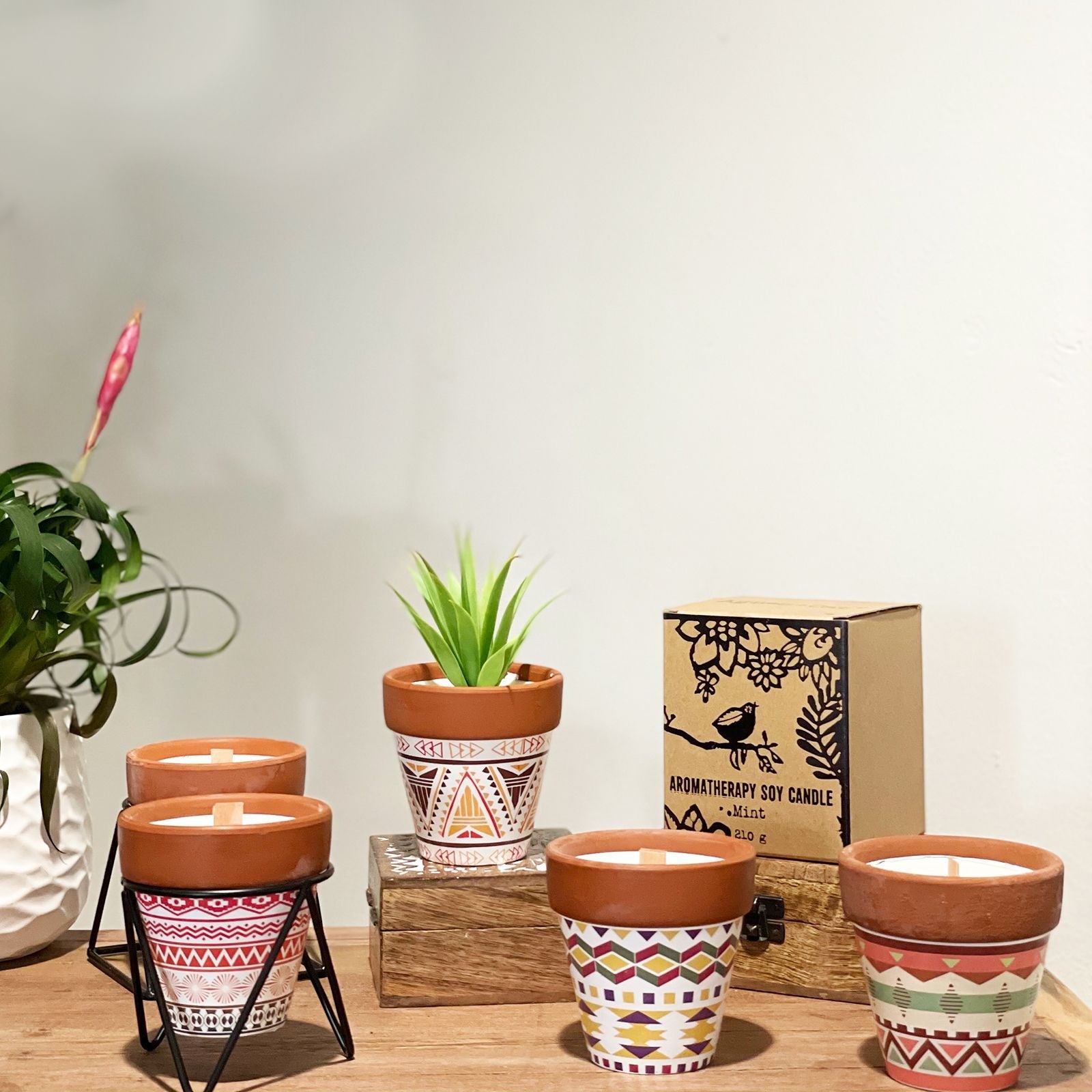 Agnes + Cat Herb Garden Candles - Clove - Luna Panther