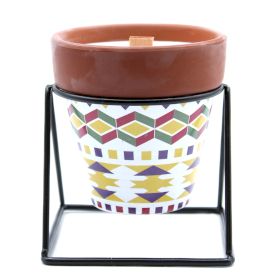 Agnes + Cat Herb Garden Candles - Geranium - Luna Panther