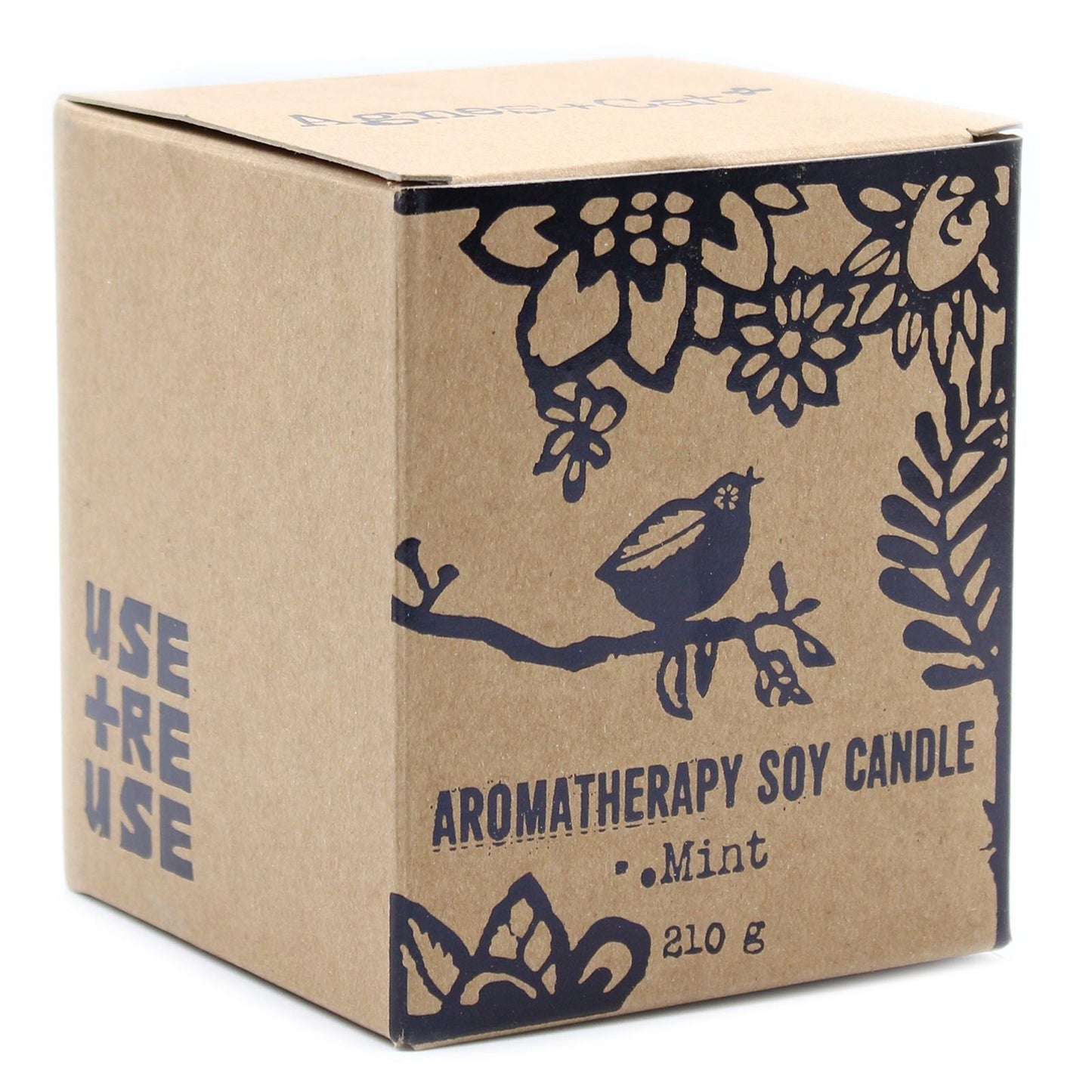 Agnes + Cat Herb Garden Candles - Mint - Luna Panther