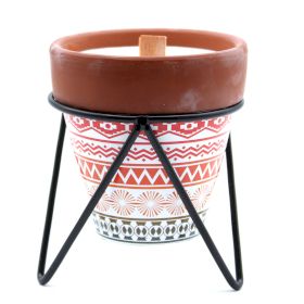 Agnes + Cat Herb Garden Candles - Mint - Luna Panther