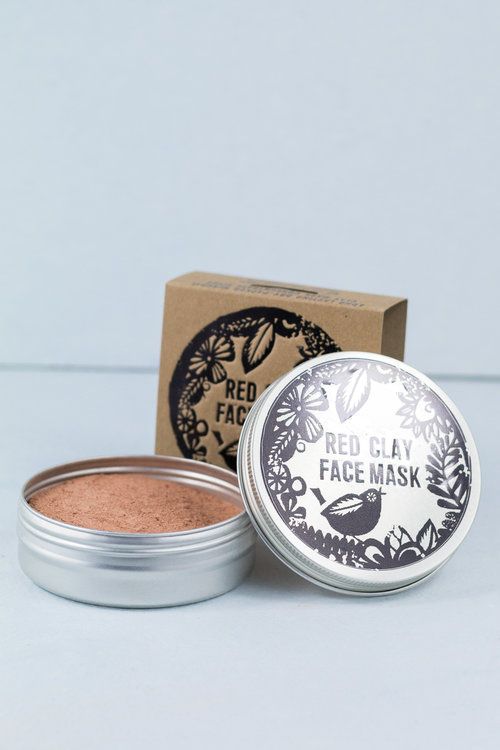 Agnes + Cat Red Clay Face Mask - Luna Panther