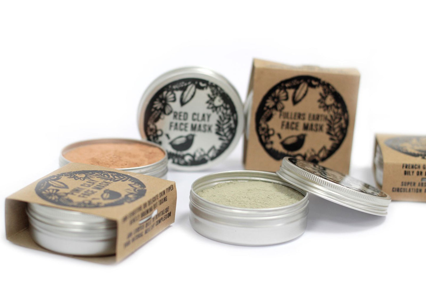 Agnes + Cat Red Clay Face Mask - Luna Panther