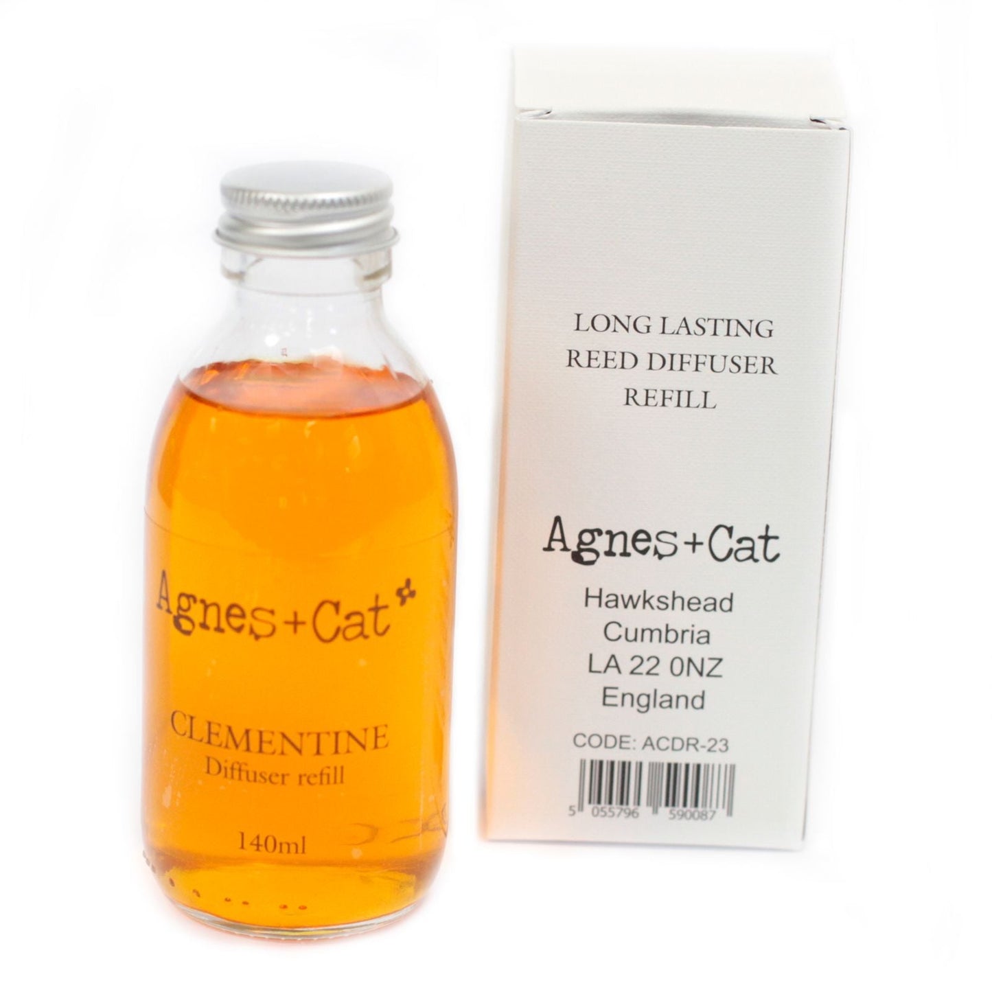 Agnes + Cat Reed Diffuser Refill - Clementine 150ml - Luna Panther