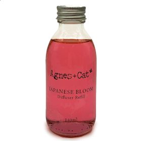 Agnes + Cat Reed Diffuser Refill - Japanese Bloom 150ml - Luna Panther