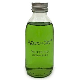 Agnes + Cat Reed Diffuser Refill - White Fig 150ml - Luna Panther