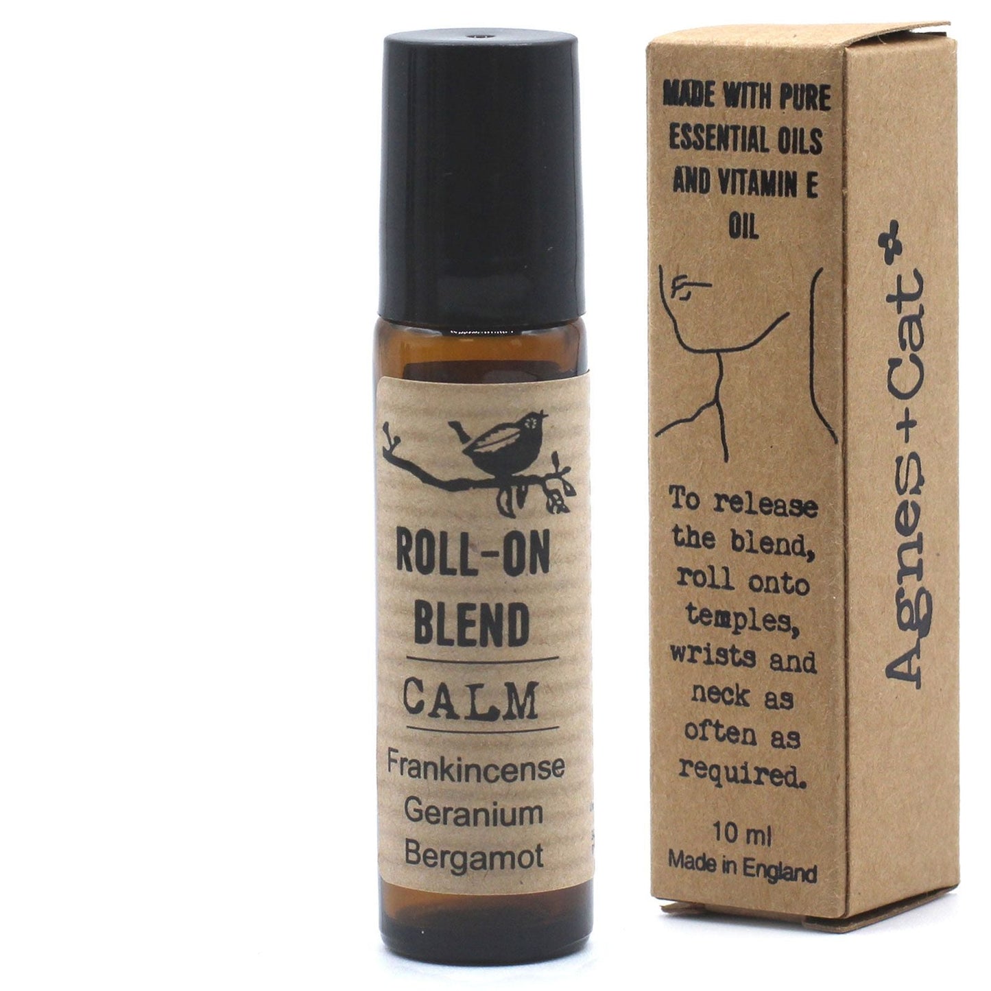 Agnes + Cat Roll On Essential Oil Blend - CALM - Luna Panther