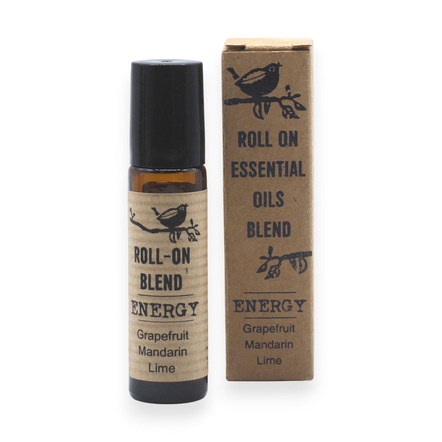 Agnes + Cat Roll On Essential Oil Blend - ENERGY - Luna Panther