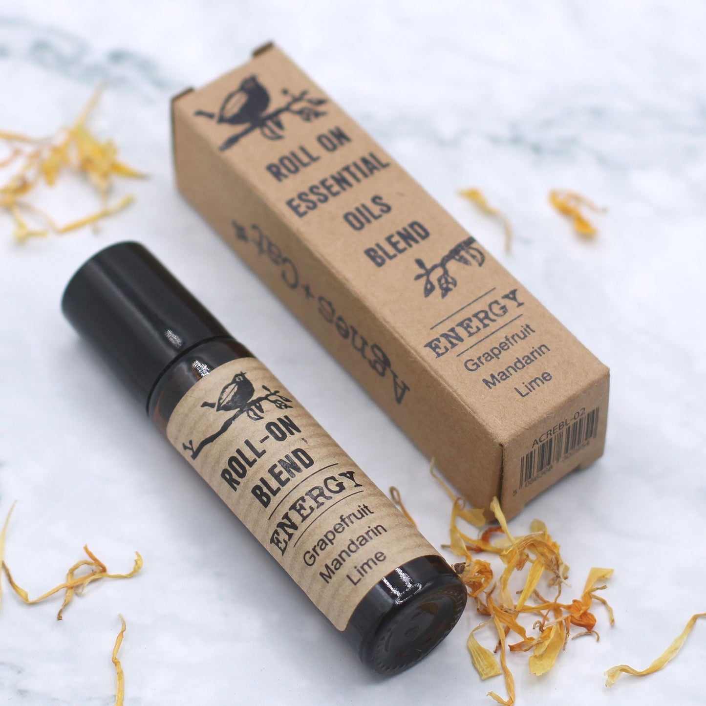 Agnes + Cat Roll On Essential Oil Blend - ENERGY - Luna Panther