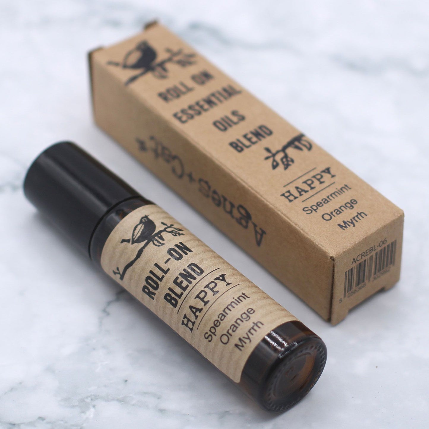 Agnes + Cat Roll On Essential Oil Blend - HAPPY - Luna Panther