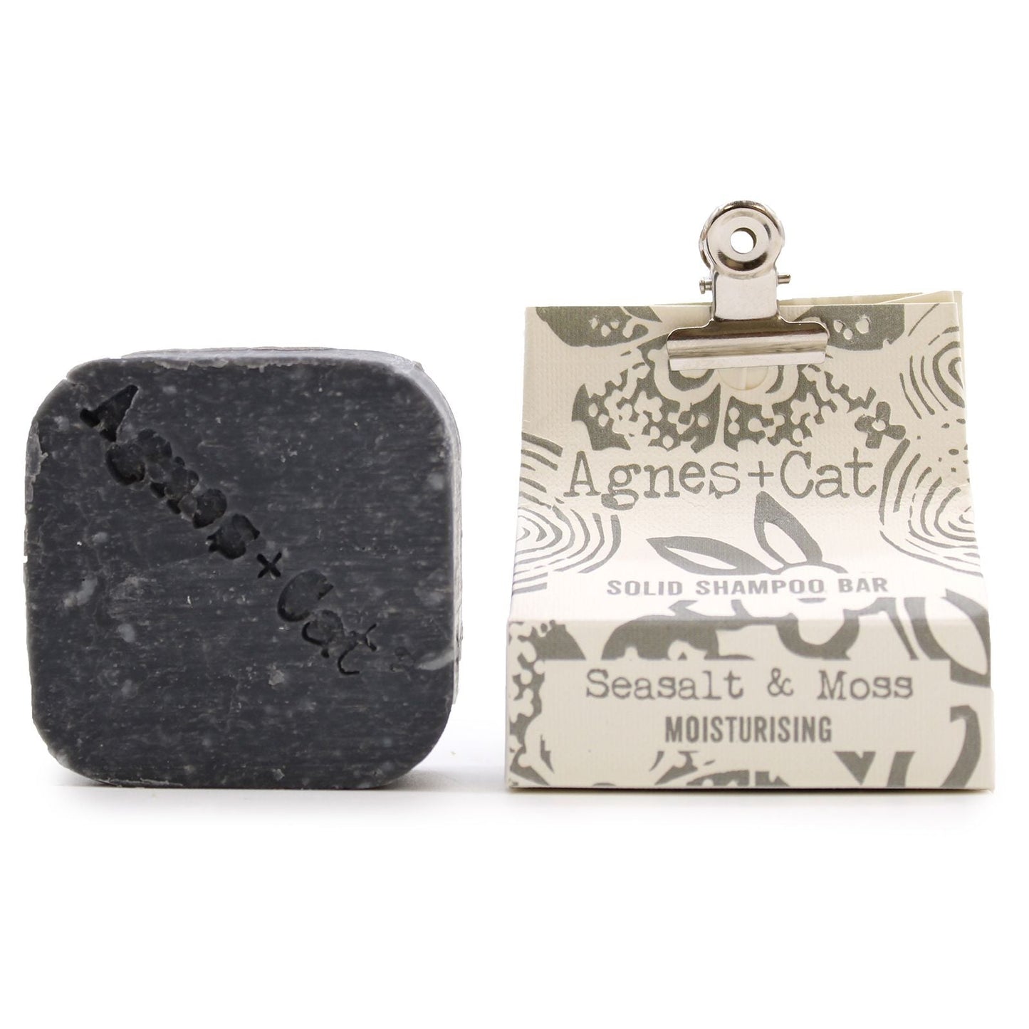 Agnes + Cat Sea Salt & Moss Solid Shampoo - Luna Panther