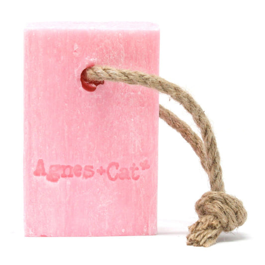 Agnes + Cat Soap On A Rope - Japanese Bloom - Luna Panther