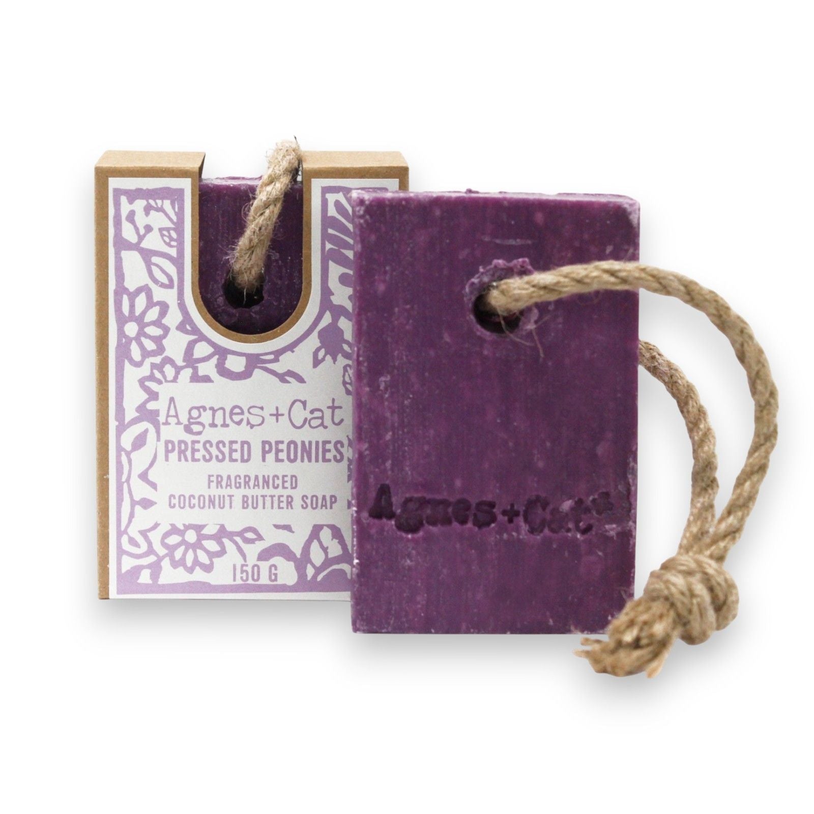Agnes + Cat Soap On A Rope - Pressed Peonies - Luna Panther