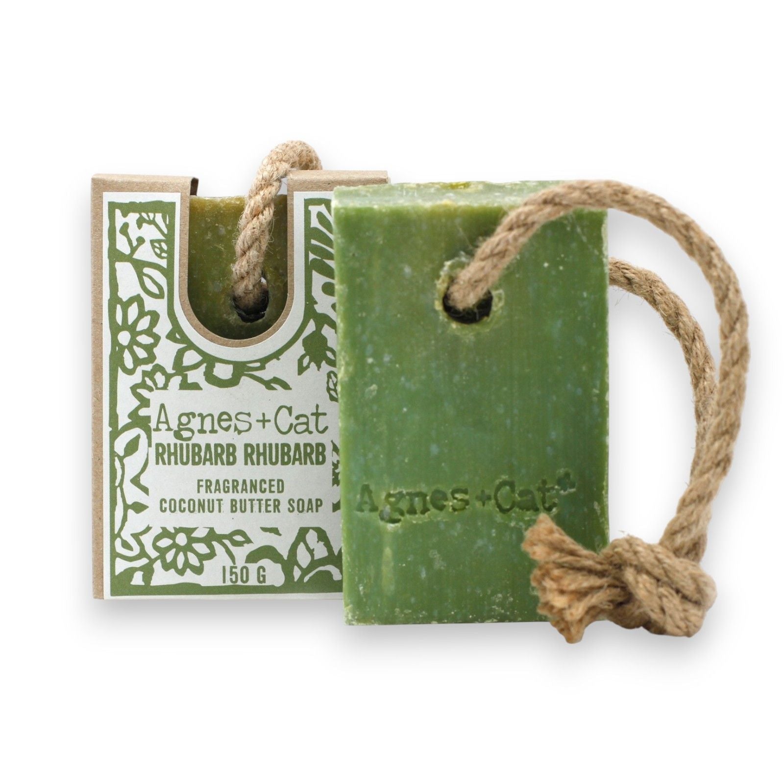 Agnes + Cat Soap On A Rope - Rhubarb Rhubarb - Luna Panther
