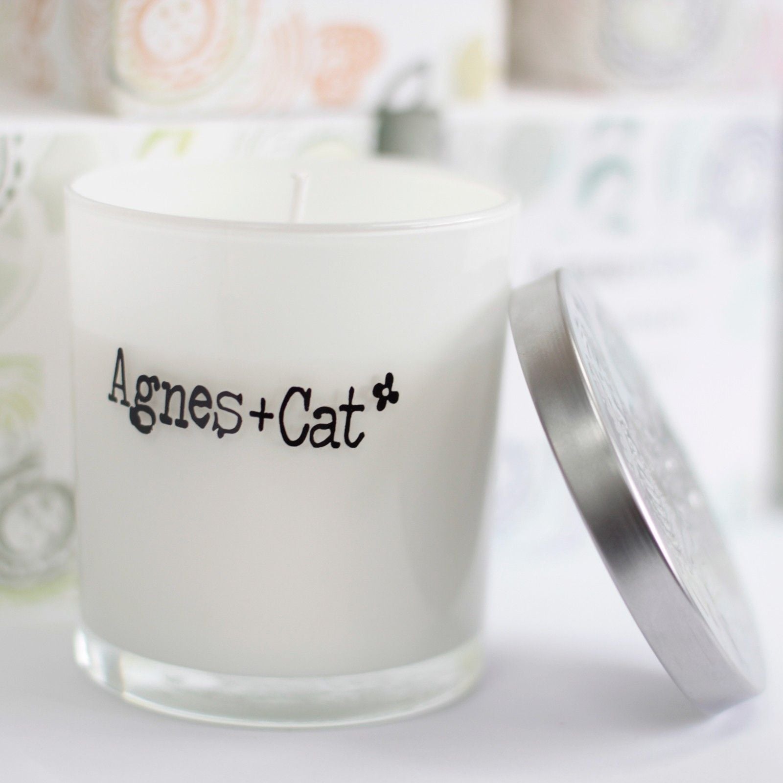 Agnes + Cat Votive Candle - Provence - Luna Panther