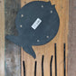 Albasia Wood Fish Stand - Terracotta - Luna Panther