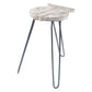 Albasia Wood Fish Stand - Whitewash - Luna Panther