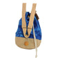 All Natural Backpack - Blue Stonewash - Mandala - Luna Panther