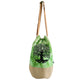 All Natural Backpack - Green Stonewash - Tree of Life - Luna Panther