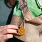 All Natural Backpack - Green Stonewash - Tree of Life - Luna Panther