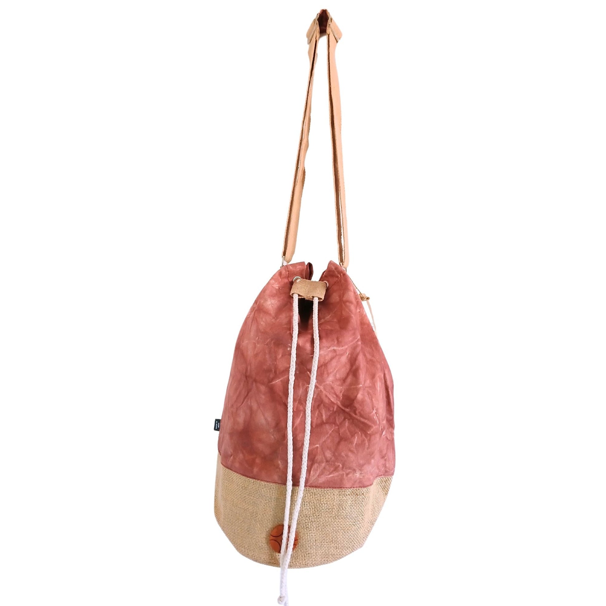 All Natural Backpack - Terracotta Stonewash - Hamsa - Luna Panther