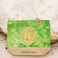 All Natural Bag - Green Stonewash - Tree of Life - Connection - Luna Panther
