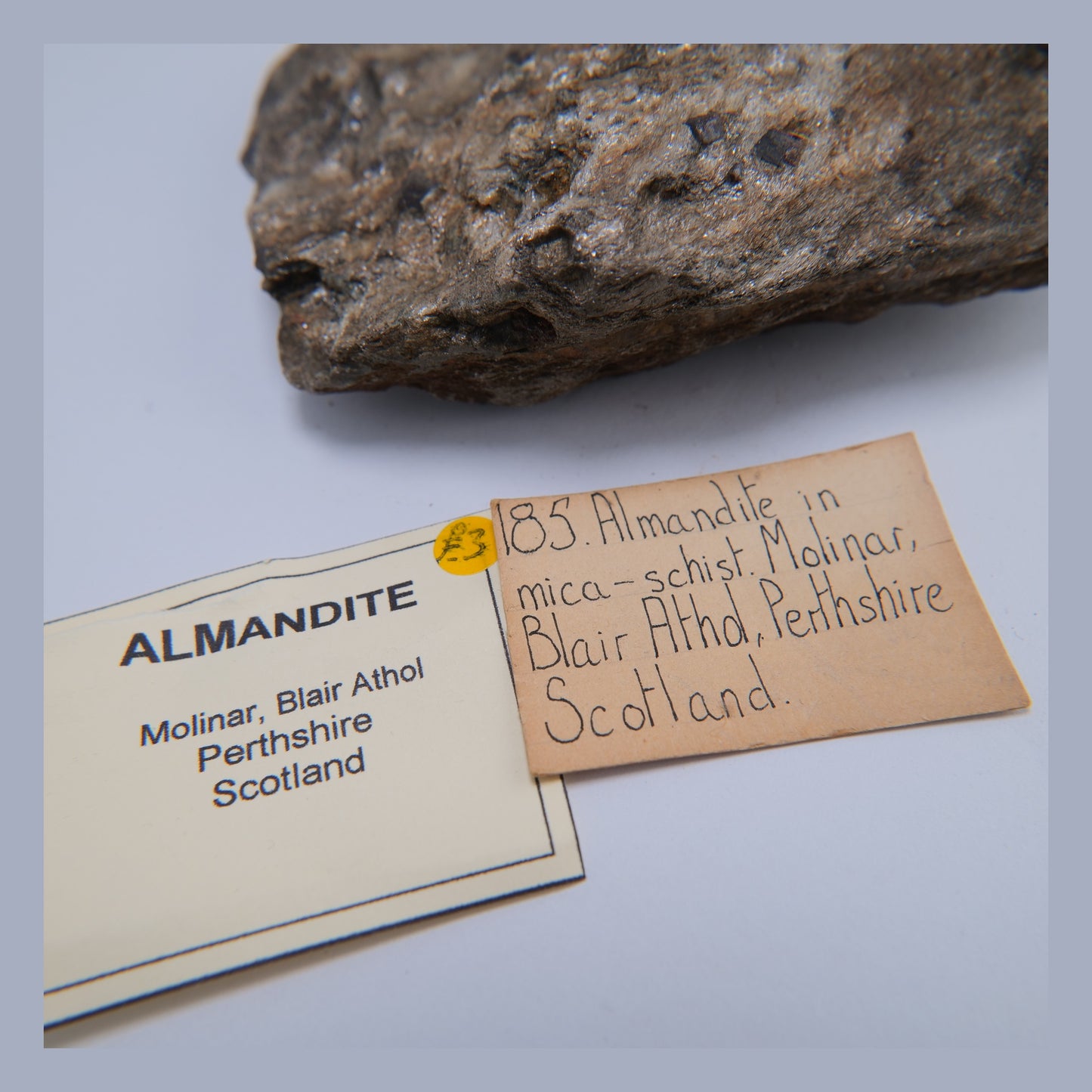 Almandine Garnet from Blair Atholl, Scotland - 278g