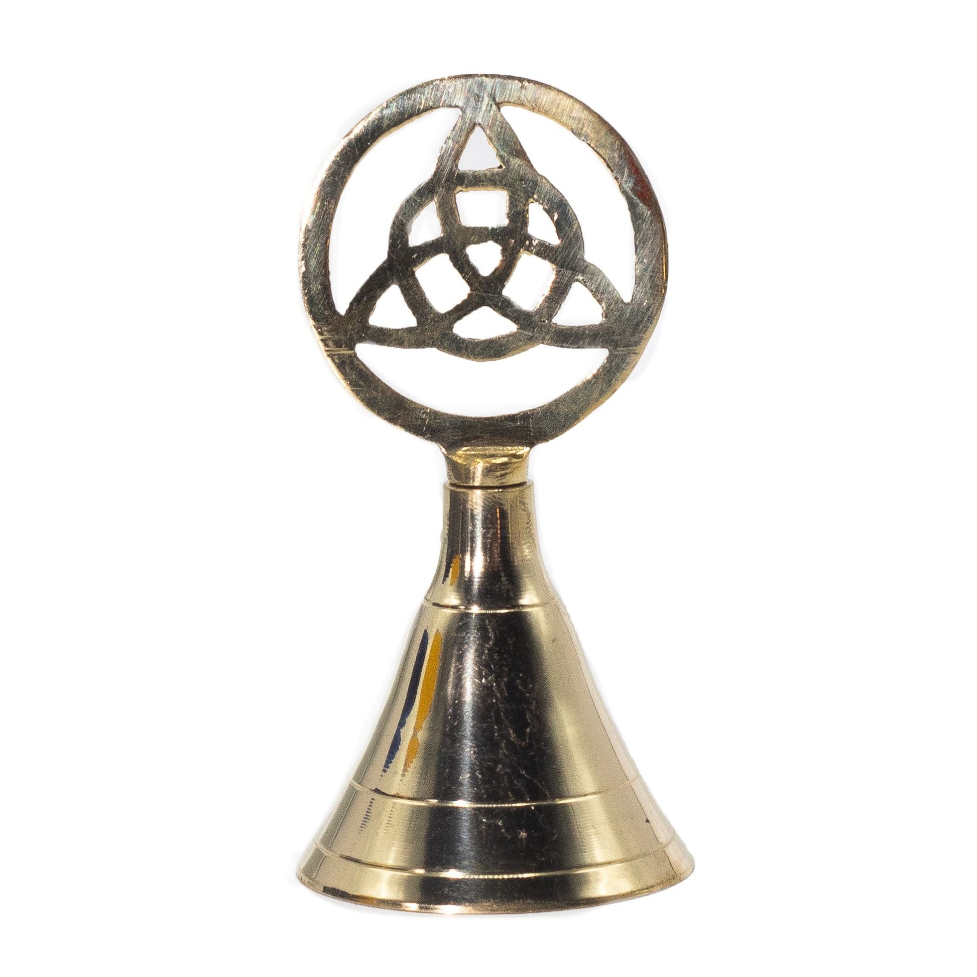 Altar Brass Bell - Triquetra - Luna Panther