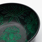 Aluminium Singing Bowl – Magic Mushroom – Green (20 cm) — singing bowl, image 1 of 6.
