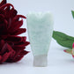 Polished Amazonite Angel 80Mm featuring aqua-green tone with silky sheen - Luna Panther
